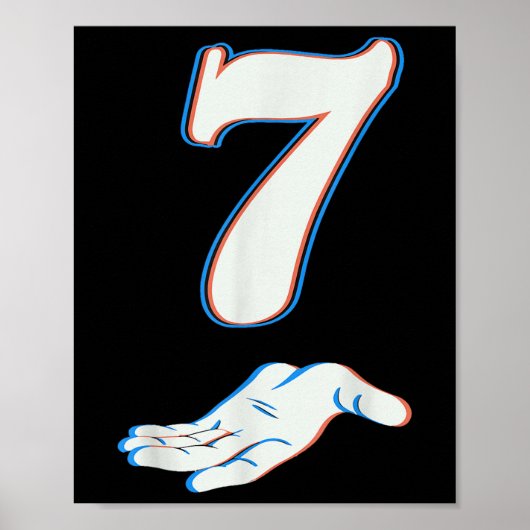 Poster Numéro 7 Correspondant 67 Six Sept Mème Couple Hal (Devant)