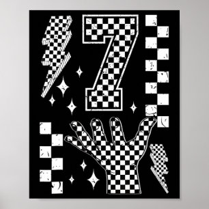 Poster Numéro 7 Costume à carreaux Kids Matching 67 Meme