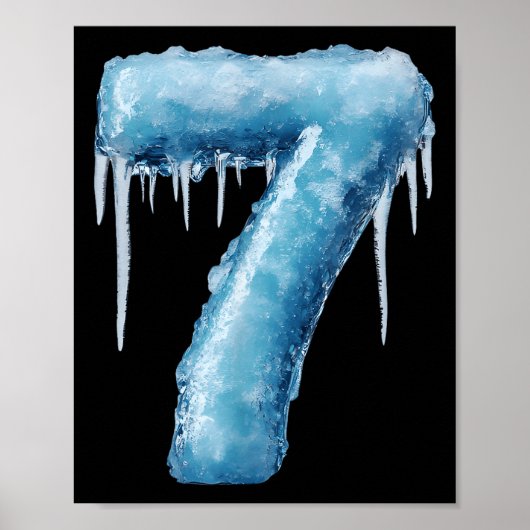 Poster Numéro 7 Fire Ice Numéro Six Sept Meme 67 Alpha S (Devant)
