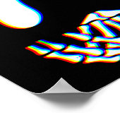 Poster Numéro 7 Main de squelette de Halloween de Meme co (Coin)