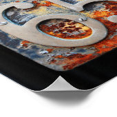 Poster Numéro d'adresse Plaque, Soixante-cinq et demi (Coin)