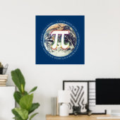 Poster Numéro Pi sur Terre | Maths (Bureau à domicile)
