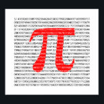 Poster Numéro rouge d'origine pi jour symbole mathématiqu<br><div class="desc">Numéro rouge d'origine pi jour symbole mathématique</div>