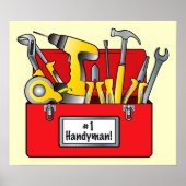 Poster Numéro Un Handyman (Devant)