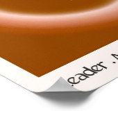 Poster Numérologie Vie 1 - Destinée manifeste (Coin)