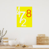 Poster Numéros 2 (Cuisine)