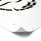 Poster Numéros 6:24-26, La Bénédiction Prêtre (Coin)