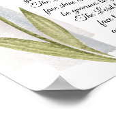 Poster Numéros 6:24-26 Le Seigneur vous bénisse et vous g (Coin)