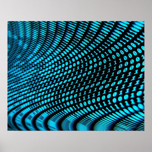 Poster Numéros binaires (Devant)