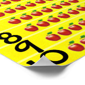 Poster Numéros de comptage (Coin)