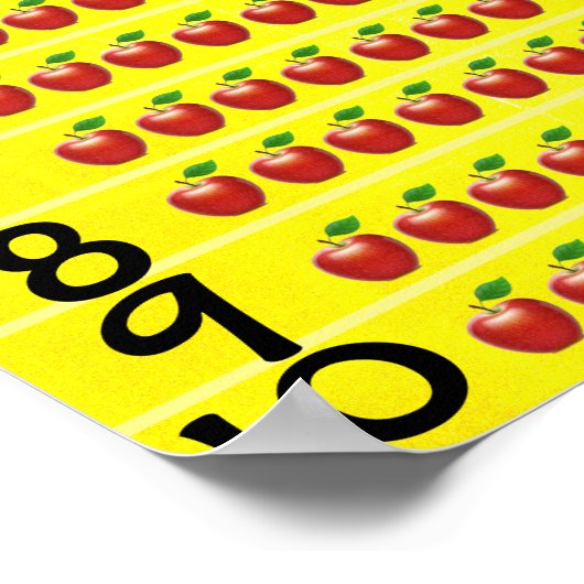 Poster Numéros de comptage (Coin)