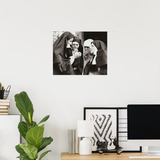 Poster Nuns                                               (Bureau à domicile)