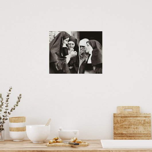 Poster Nuns (Cuisine)