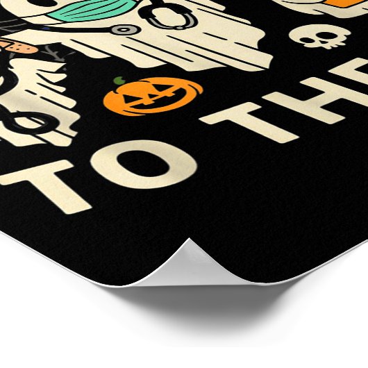 Poster Nurse Halloween Ghost Crew Vaccine Say Boo To The (Coin)