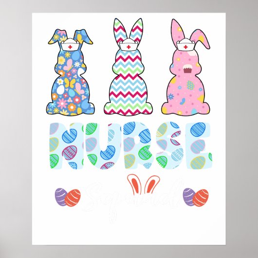 Poster nurse squad, retro, vintage (Devant)