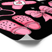 Poster Nurse Valentines Day Coquette Bow Valentine Nurse  (Coin)