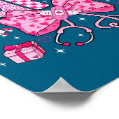 Poster Nurse Valentine's Day Heart Stethoscope Er Icu Nic (Coin)