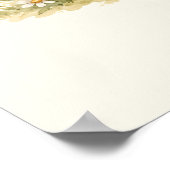 Poster Nurserie Lapin Doux (Coin)