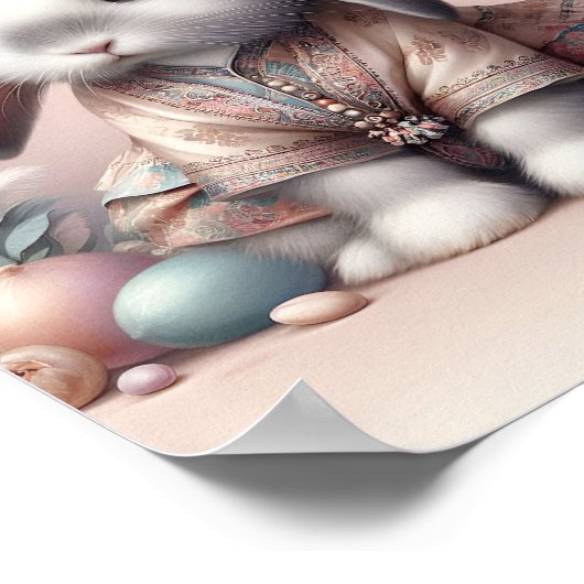 Poster Nursery Art Nusantara / Patrimoine Bébé Animaux (Coin)