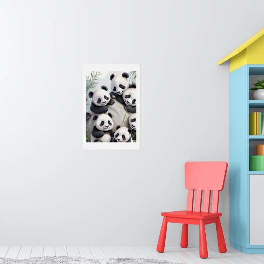Poster Nursery Panda (Pépinière 1)