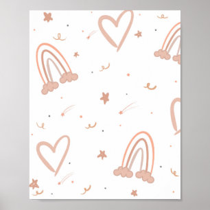 Poster Nursery Photo Baby Girl