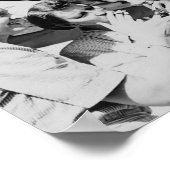 Poster Nurses Smoking Vintage Photographie 10x8in (Coin)