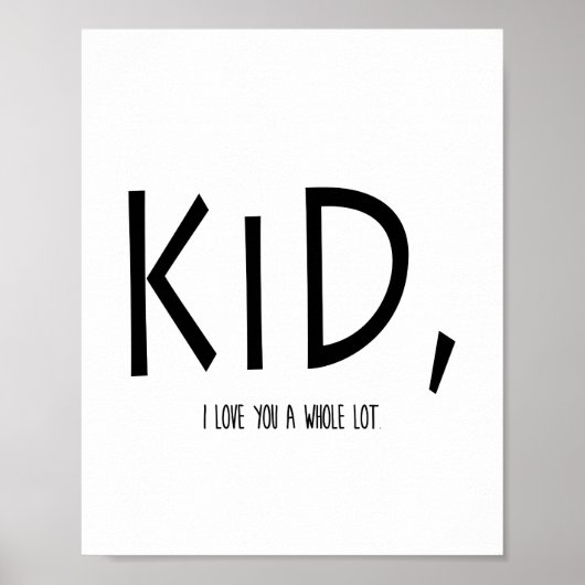 Poster Nursey Decor | Playroom Decor (Devant)