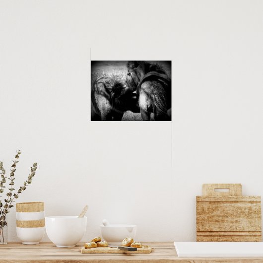Poster Nursing Filly (Cuisine)
