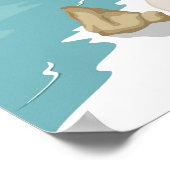 Poster Nusa Penida Beach Bali Indonésie Vintage (Coin)