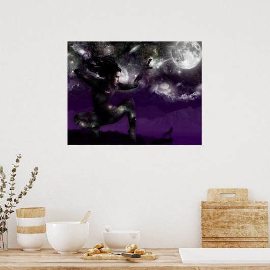 Poster Nut - Déesse de la Nuit (Cuisine)