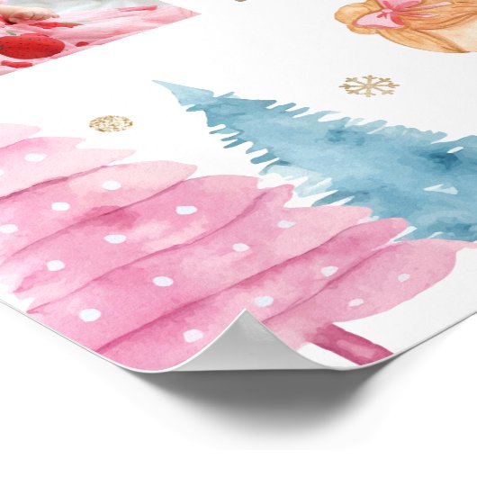 Poster Nutcracker Fairy Anniversaire Photo Milestone Post (Coin)