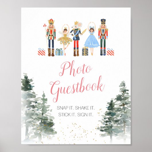 Poster Nutcracker Fête des mariées de Noël Photo Livre d' (Devant)