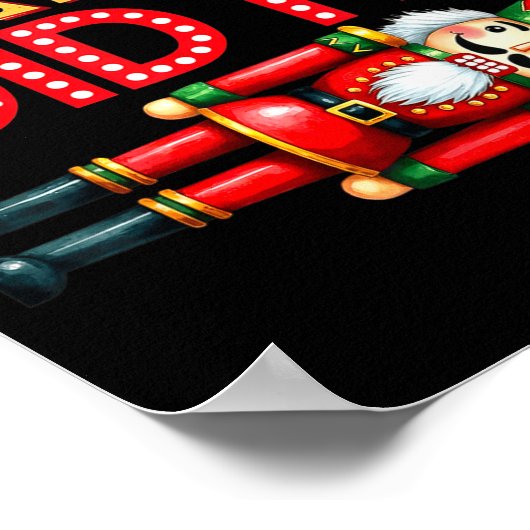 Poster Nutcracker Fritz Did It Clara Funny Christmas Ball (Coin)