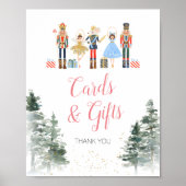 Poster Nutcracker Noël Fête des mariées Cartes à thé Cade (Devant)