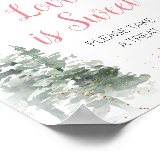 Poster Nutcracker Noël Fête des mariées L'amour est doux (Coin)