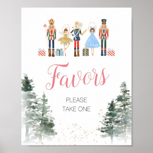 Poster Nutcracker Noël Fête des mariées Thé Faveurs (Devant)