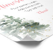 Poster Nutcracker Noël Fête des mariées Thé Momosa Bar (Coin)