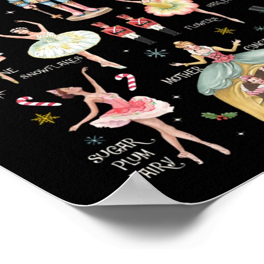 Poster Nutcracker Noël Noël Noël Famille Correspondant Py (Coin)