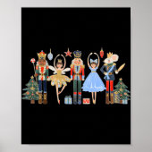Poster Nutcracker Squad Ballet Dance Matching Family Chri (Devant)