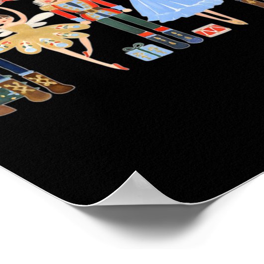 Poster Nutcracker Squad Ballet Dance Matching Family Chri (Coin)