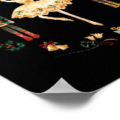 Poster Nutcracker Sugar Plum Fairy Winter Birthday Baby  (Coin)