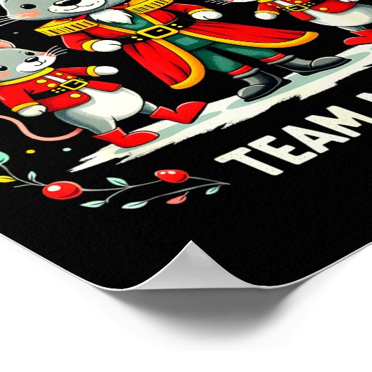 Poster Nutcracker Team Mouse Christmas Ballet Gift Merry (Coin)