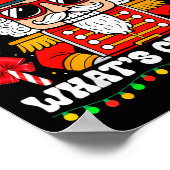Poster Nutcracker What's Crackin Funny Christmas Men Wome (Coin)