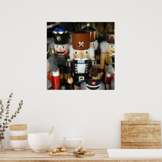 Poster Nutcrackers Noël Fêtes Noël Conception (Cuisine)