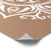 Poster Nutmeg Mandala (Coin)