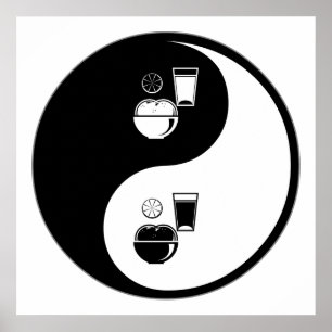 Poster Nutrition de Yin Yang