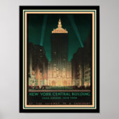 Poster NY Central / Helmsley Building ca.1930 (Devant)