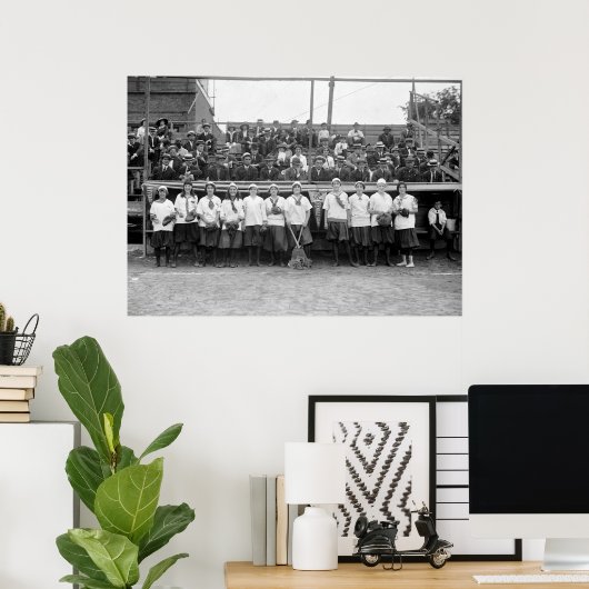 Poster NY Giants Baseball, 1913 (Bureau à domicile)