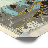 Poster NY Lignes centrales (Coin)