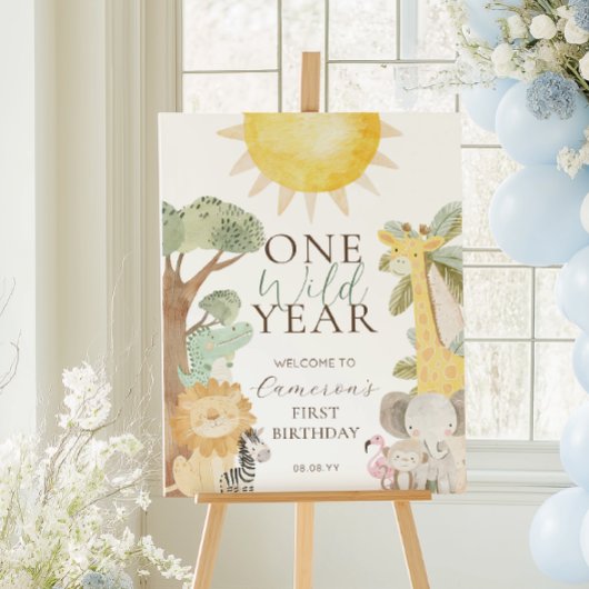 Poster Nyala Safari Animaux Une année sauvage Premier ann